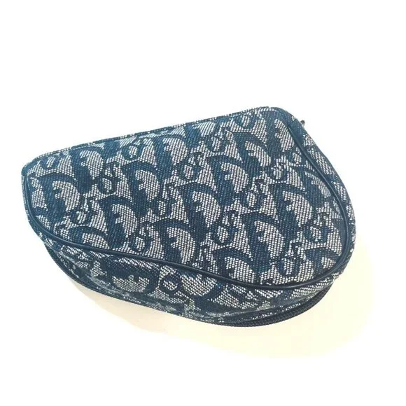 Christian Dior Saddle Pouch With Trotter Pattern X2104 - Picture 2 of 10